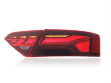 RS Style LED Sequential Tail Lights Rear Lamps Assembly for Audi A5 08-16