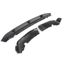 Carbon Fiber Look Front Bumper Lip Spoiler for BMW X7 G07 M Sport 2019–2022