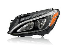 Left Driver Side LED Headlight for Mercedes C-Class W205 C300 2015-2018 Non-AFS