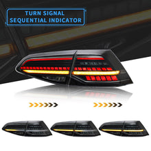 Sequential LED Tail Lights For VW Volkswagen Golf 7 MK7 GTI TSI TDI 2014-2017