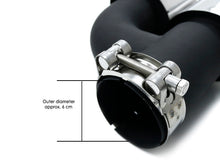 Black/Silver Dual Exhaust Tips Tail Pipes For Audi A3 8P 8V A4 B8 B9 A5 A6 Q5 TT 2.0T