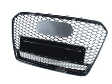 Honeycomb Gloss Black Front Grille for Audi A5 B8.5 S5 8T 2013-2016 fg283