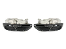 Pair Exhaust Tips Gloss Black for BMW X5 G05 X6 G06 X7 G07 M Sport 2019–2025