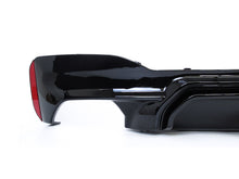 Black Rear Diffuser LED Light for BMW G30 530e 520i 530i 540i 550i M Sport Only (NOT for M550)