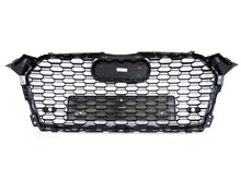 For Audi A5 S5 B9 2017-2019 Front Bumper Grille Honeycomb Hood Grill RS5 Style