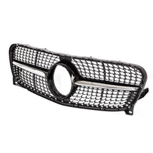 Black Diamond Front Grille for Mercedes X156 GLA GLA200 GLA250 GLA45 2014-2017