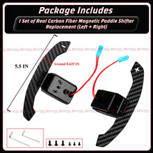 For BMW F20 F30 F32 F87 F80 F82 Carbon Fiber Replacement Magnetic Paddle Shifter