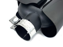 Black Stainless Steel Exhaust Tips for Porsche Macan 2.0L 2014–2018