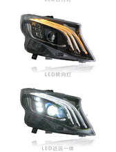 LED DRL Sequential Headlights Assembly for Mercedes Benz Metris/Vito W447 16-23