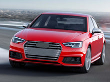Front Bumper Fog Light Grille Grill Cover Trim Bezel w/ ACC for Audi A4 B9 Sline 2017-2019