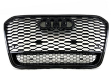 For 2012-2015 Audi A6 C7 S6 Front bumper Grille honeycomb Grill black RS Style w/o Camera Braket