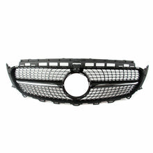 Black/Chrome Diamond Grill Front Grille For Mercedes Benz W213 Sedan 2017-2020