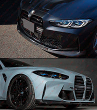 For 2021-2025 BMW G80 M3 G82 G83 M4 3D Style Real Carbon Fiber Front Bumper Lip