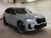 Gloss Black Front Kidney Grille for BMW X3 G01 X4 G02 LCI w/o Camera 2022-2024