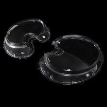Pair of Front Headlight Clear Lens Covers for BMW Mini R56 Cooper Hatchback 2009-2013