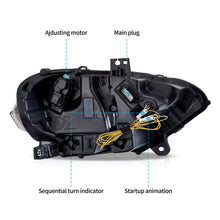 For 2018-2024 Ford Mustang Headlights Full LED With S650 Style