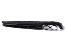 S6 Style Rear Diffuser + Black Tips For Audi A6 C7.5 Sedan S-Line 2016–2018
