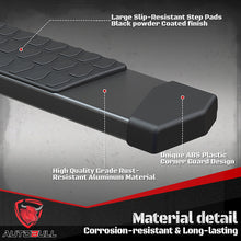 6" Running Boards For 2022-2025 Toyota Tundra CrewMax Cab Side Steps Nerf Bars