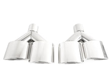 58mm Inlet Oval Chrome Exhaust Tips for Mercedes W220 W221 W204 W218 W212 W212 SLK