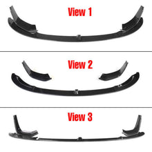 Carbon Look Front Bumper Lip Splitter For BMW F80 F82 F83 M3 M4 2015-2020