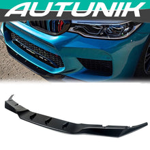 Gloss Black Front Lip Splitter For BMW M5 F90 2018-2020
