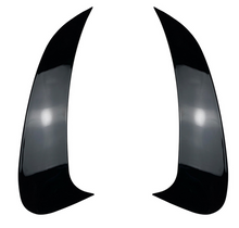 Gloss Black Rear Side Air Vent Canards for Mercedes W206 Sedan 2022-2024