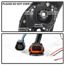 Black Headlamps For Infiniti 2003-2007 G35 2-Door Coupe LED Halo DRL Projector Headlights