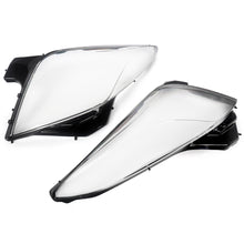 Left+Right Side Headlight Headlamp Clear Replace Lens For Cadillac XTS 2013-2017