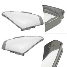 Left & Right Front Headlight Lens Covers for 2011–2014 INFINITI QX56 / QX80
