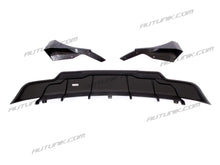 Gloss Black Rear Diffuser Aprons Side Canards for Tesla Model 3 2017-2023 di139