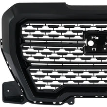 For 2019-2021 GMC Sierra 1500 Front Lower Bumper Filler Grill Upper Black Grille