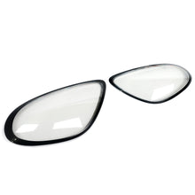 Left + Right Headlight Lens Cover Shells for Porsche Boxster Cayman 981 2014 2015 2016