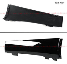 For 2022-2025 Mercedes W205 C200 C300 C43 AMG Sedan Gloss Black Rear Diffuser w/ Exhaust Tips C43 Style