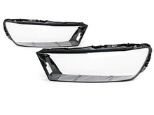 L+R Clear Headlight Lens Covers Pair for Audi Q7 2016 2017 2018 2019 LED & Matrix LED Lights