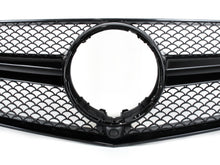 Black Front Mesh Grill fit for Mercedes C207 A207 Coupe 2014-2017 fg287