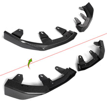 Front Bumper Splitter Lip Carbon Fiber Look For BMW G42 220i 230i M240i 2022-2024