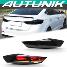 LED Smoked Tail Lights For Hyundai Elantra 2016 2017 2018 Sequential Rear Lamp
