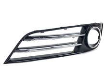 Left+Right Front Bumper Fog Light Grille Cover For Audi A8 D4 2011 2012 2013 2014