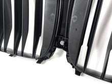 For 2024-25 BMW X5 G05 LCI Gloss Black M-Style Double Slats Front Kidney Grille