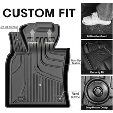 Floor Mats Liners Carpet Protector For 2017-2024 Audi Q7 All Weather Rubber