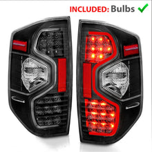 LED Black Brake Tail Lights For 2014-2021 Toyota Tundra SR5 TRD SR Pickup