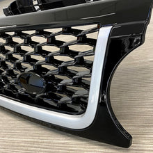 Front Black Upper Grille w/ Air Side Vents For Range Rover Sport L320 2010-2013
