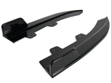 Gloss Black Rear Splitters Side Bumper Canards for BMW 4 Series G22 G23 M Sport 2022-2024