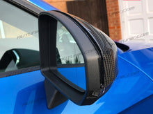 Real Carbon Fiber Mirror Caps For Audi TT TTS TTRS MK3 2016–2025 (No Lane Assist)