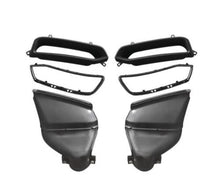 Black Titanium Exhaust Tips Tail Pipes For Audi A6 C8 2019-2024