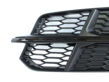 Fit For Pair Front Bumper Fog Light Cover Grille AUDI A6 C7 S-Line 2016-2018