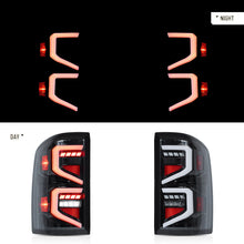 Smoked LED Tail Lights For 2007-2013 Chevy Silverado 1500 2500 3500 HD w/Startup