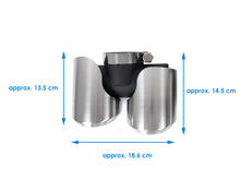 Pair For 2020+ Land Rover Defender 90/110 3.0L 2L Exhaust Muffler Tips Brushed