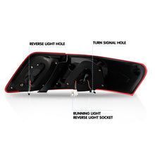 Pair LED Tail Lights For 2006-2011 Toyota Camry Rear Lamps