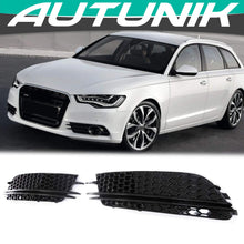 Front Fog Light Grille Cover For AUDI A6 C7 Non-Sline 2012-2015 fg179